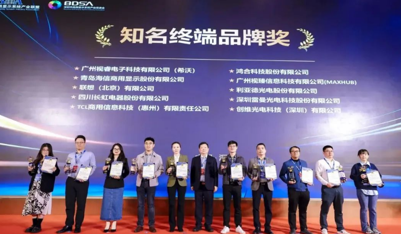 开元游戏斩获华显2023“Micro LED市场最具驰名品牌奖