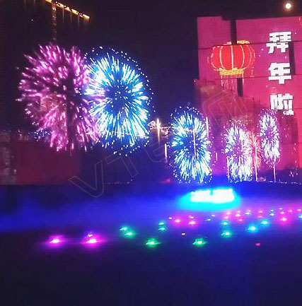 西安高新区广场 通明LED显示屏vclear3.9/7.8